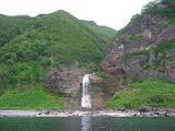 知床のカムイワッカの滝
